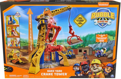 Paw Patrol Rubble & Crew Crane Tower