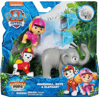 Paw Patrol Jungle Pups - Marshall, Skye & Elephant