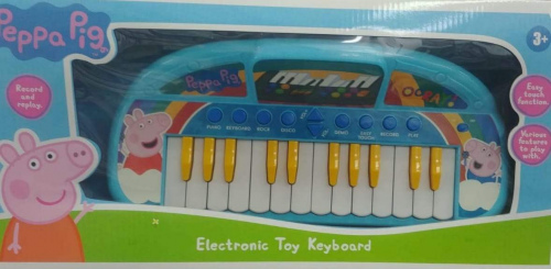 Peppa Pig Electronic Keyboard Blue