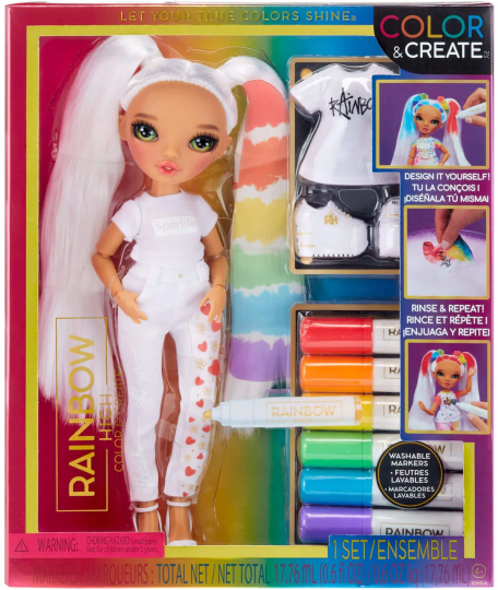 Rainbow High Colour & Create - Green Eyes