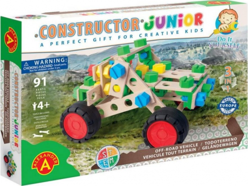 Constructor Junior - Off-Road Vehicle (91pc)