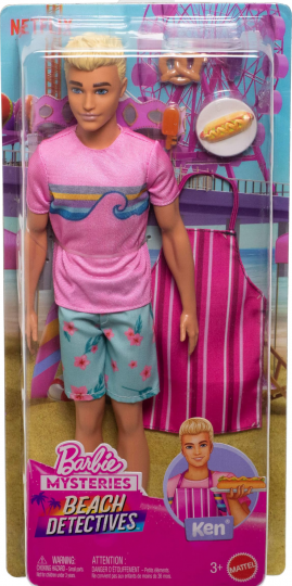 Beach Detectives Ken Doll