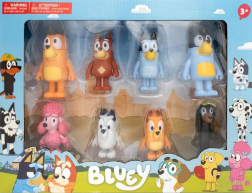 Bluey 8pc Figures
