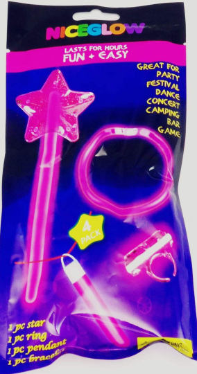 Glow Party Pack - Pink