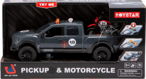 Toystar - Pick-Up & Motorcycle (90P)
