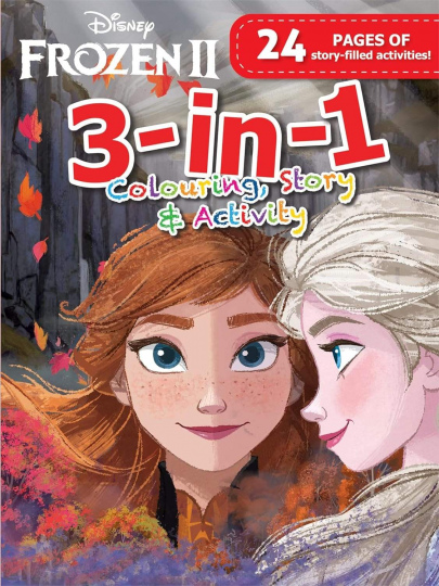 Frozen 2 Activity & Colouring Book