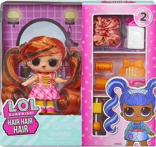LOL Hair Doll - Red