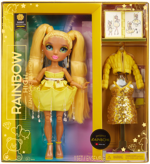 Rainbow High Fantastic Fashion - Sunny Madison