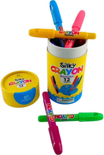 12pc Silky Crayons (LT104)