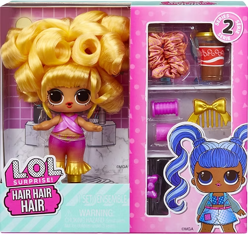 LOL Hair Doll - Gold
