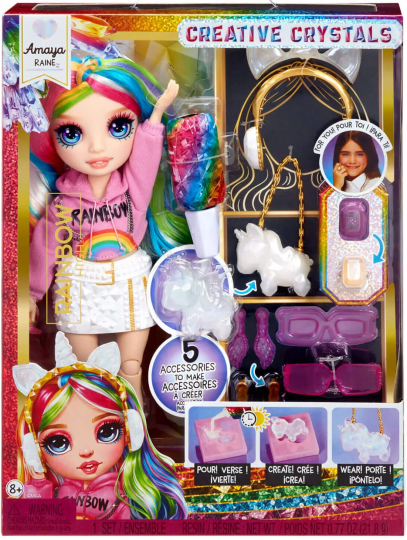 Rainbow High Creative Crystals - Amaya Raine