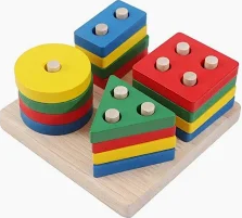 Wooden Shapes Sorter