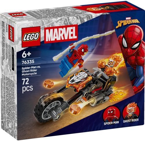 76335 - Spider-Man vs. Ghost Rider Motorcycle