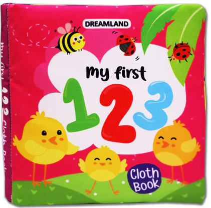 My First 123 Cloth Book (D7058)