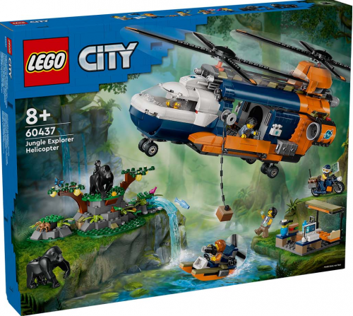 60437 - Jungle Explorer Helicopter at Base Camp