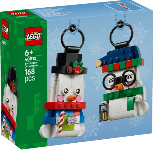 40812 - Snowman Ornaments