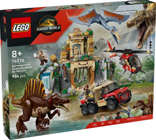 76976 - Spinosaurus & Quetzalcoatlus Air Mission
