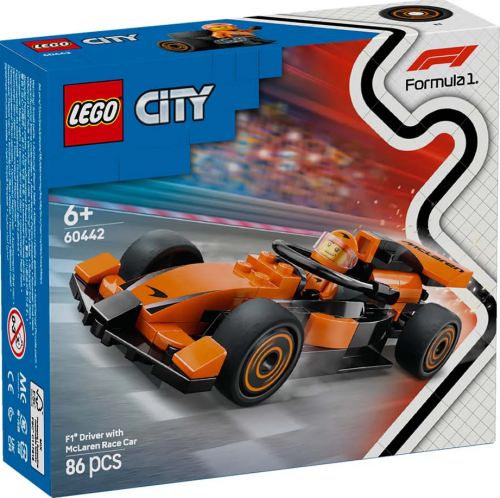 60442 - F1 Driver with McLaren Race Car