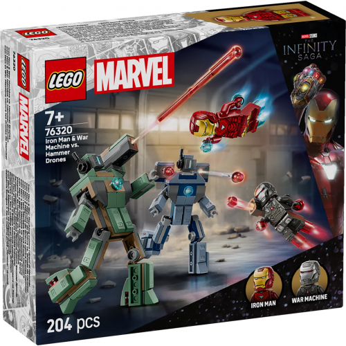 76320 - Iron Man & War Machine vs. Hammer Drones